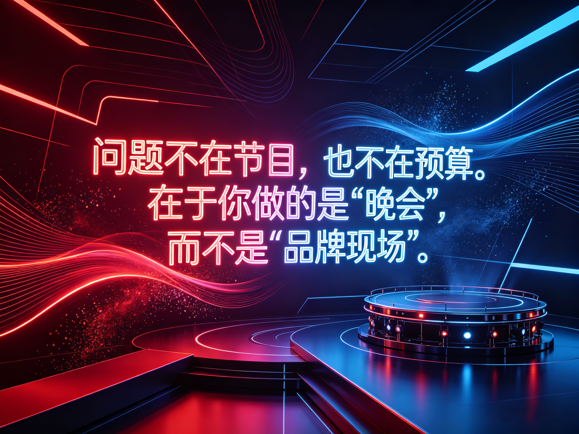 企业年会如何从“普通晚会”升级成“品牌现场”？核心逻辑拆解